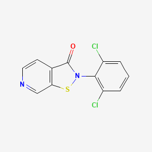 2-(2,6-dichlorophenyl)isothiazolo[5,4-c]pyridin-3(2H)-one