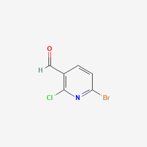 6-Bromo-2-chloronicotinaldehyde