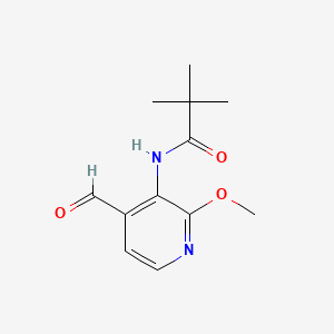 N-(4-Formyl-2-methoxypyridin-3-yl)pivalamide