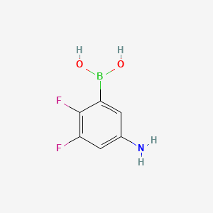 (5-Amino-2,3-difluorophenyl)boronic acid