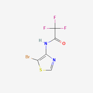 N-(5-bromothiazol-4-yl)-2,2,2-trifluoroacetamide