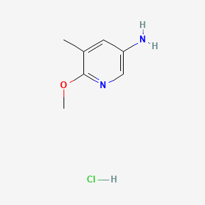 6-Methoxy-5-methylpyridin-3-amine hydrochloride