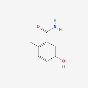 molecular formula C8H9NO2 B581341 5-Hydroxy-2-methylbenzamide CAS No. 1243287-58-2