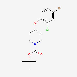 1-N-Boc-4-(4-Bromo-2-chlorophenoxy)piperidine
