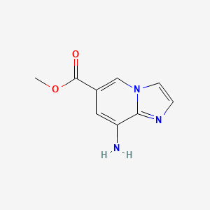 Methyl 8-aminoimidazo[1,2-a]pyridine-6-carboxylate