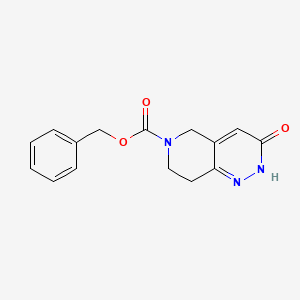 Benzyl 3-oxo-2,3,7,8-tetrahydropyrido[4,3-c]pyridazine-6(5H)-carboxylate