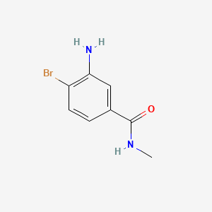 3-amino-4-bromo-N-methylbenzamide