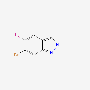 6-Bromo-5-fluoro-2-methyl-2H-indazole