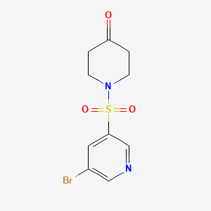 1-(5-Bromopyridin-3-ylsulfonyl)piperidin-4-one