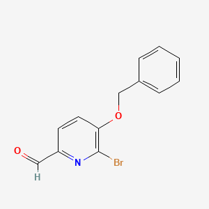 5-(Benzyloxy)-6-bromo-2-pyridinecarbaldehyde