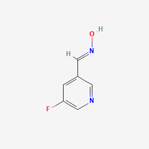 (E)-N-[(5-fluoropyridin-3-yl)methylidene]hydroxylamine