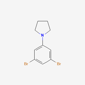 1-(3,5-Dibromophenyl)pyrrolidine