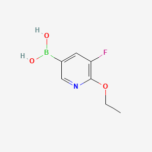 (6-Ethoxy-5-fluoropyridin-3-yl)boronic acid