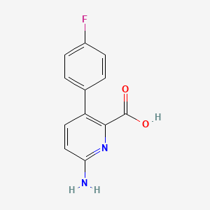 6-Amino-3-(4-fluorophenyl)picolinic acid