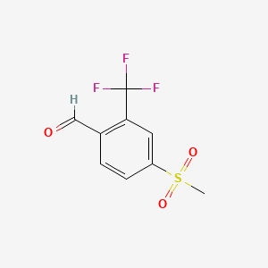 2-Formyl-5-(methylsulphonyl)benzotrifluoride