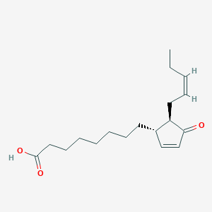molecular formula C18H28O3 B058145 9s,13r-12-氧代植物二烯酸 CAS No. 71606-07-0