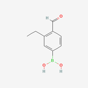 3-Ethyl-4-formylphenylboronic acid