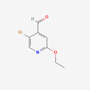 5-Bromo-2-ethoxypyridine-4-carboxaldehyde
