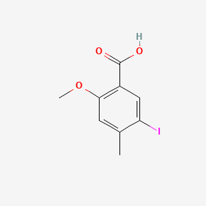 5-Iodo-2-methoxy-4-methylbenzoic acid