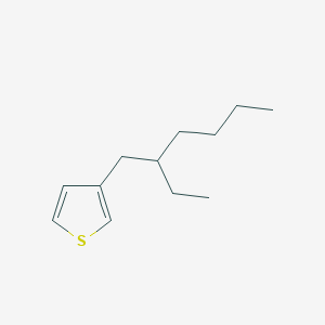 molecular formula C12H20S B058148 3-(2-Ethylhexyl)thiophene CAS No. 121134-38-1