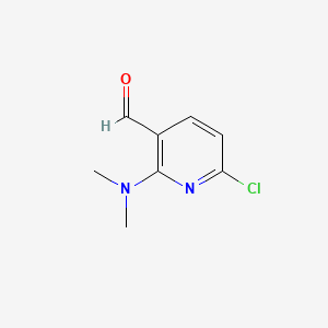 6-Chloro-2-(dimethylamino)nicotinaldehyde