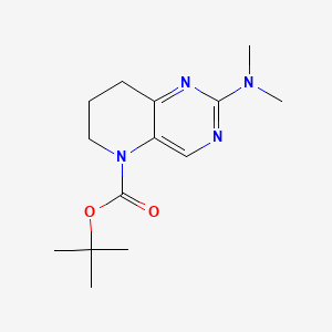 5-Boc-2-(dimethylamino)-5,6,7,8-tetrahydropyrido[3,2-d]pyrimidine