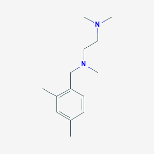 molecular formula C14H24N2 B5815232 N'-[(2,4-dimethylphenyl)methyl]-N,N,N'-trimethylethane-1,2-diamine 