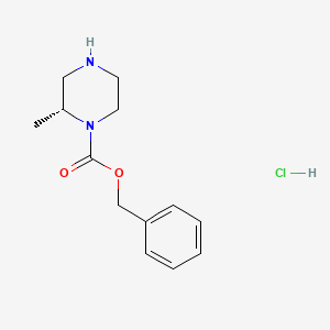 (r)-Benzyl 2-methylpiperazine-1-carboxylate hydrochloride
