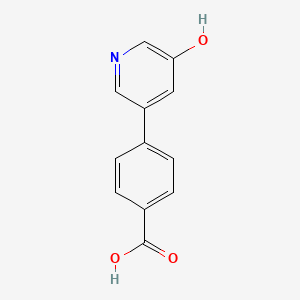 4-(5-Hydroxypyridin-3-yl)benzoic acid