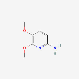 molecular formula C7H10N2O2 B581581 5,6-Dimethoxypyridin-2-amine CAS No. 127980-46-5