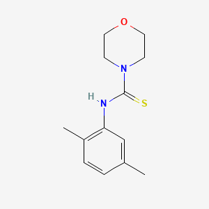 molecular formula C13H18N2OS B5815818 N-(2,5-dimethylphenyl)morpholine-4-carbothioamide 