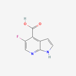 5-Fluoro-1H-pyrrolo[2,3-b]pyridine-4-carboxylic acid