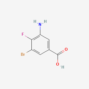 3-Amino-5-bromo-4-fluorobenzoic acid
