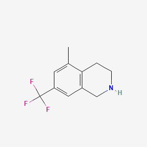 5-Methyl-7-(trifluoromethyl)-1,2,3,4-tetrahydroisoquinoline
