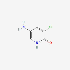 molecular formula C5H5ClN2O B581604 5-Amino-3-chloropyridin-2-ol CAS No. 1314916-27-2