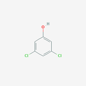 molecular formula C6H4Cl2O B058162 3,5-Dichlorophenol CAS No. 591-35-5