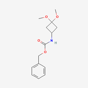 benzyl N-(3,3-dimethoxycyclobutyl)carbamate