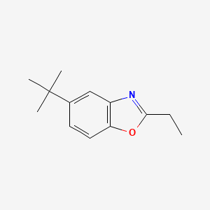 5-(tert-Butyl)-2-ethylbenzoxazole