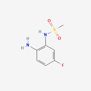 N-(2-amino-5-fluorophenyl)methanesulfonamide