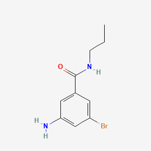 3-Amino-5-bromo-N-propylbenzamide
