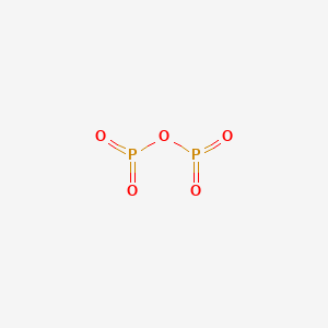 molecular formula P2O5<br>O5P2 B058169 Phosphorus pentoxide CAS No. 1314-56-3