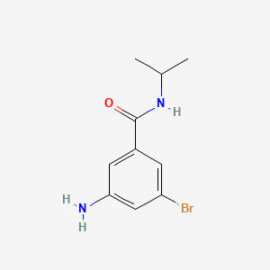 3-Amino-5-bromo-N-isopropylbenzamide