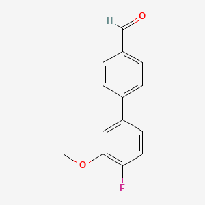 4-(4-Fluoro-3-methoxyphenyl)benzaldehyde