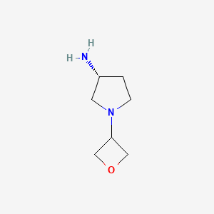 (3R)-1-(Oxetan-3-yl)pyrrolidin-3-amine