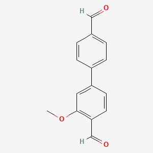 4-(4-Formylphenyl)-2-methoxybenzaldehyde