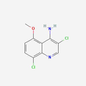3,8-Dichloro-5-methoxyquinolin-4-amine