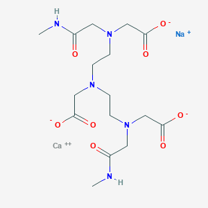 molecular formula C16H26CaN5NaO8 B058181 卡地胺钠 CAS No. 131410-50-9