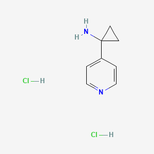 1-(Pyridin-4-yl)cyclopropanamine dihydrochloride