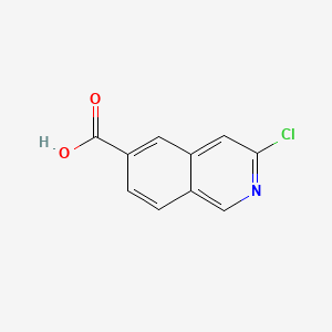 3-Chloroisoquinoline-6-carboxylic acid