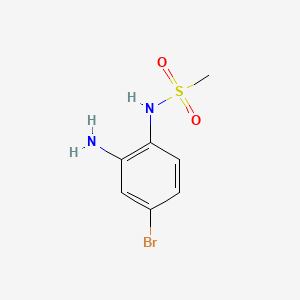 N-(2-amino-4-bromophenyl)methanesulfonamide